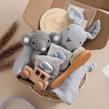 Coffret cadeau de naissance 6 pièces