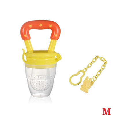 Tétine alimentaire pour bébé et chaîne de tétine