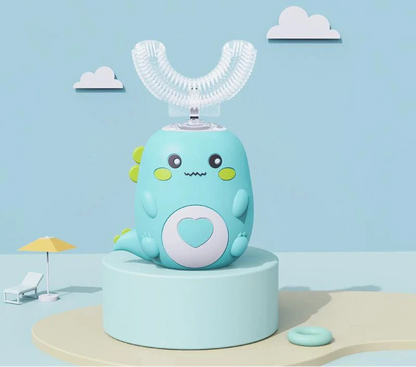 Brosse à dents électrique en forme de U pour enfants de 6 à 12 ans