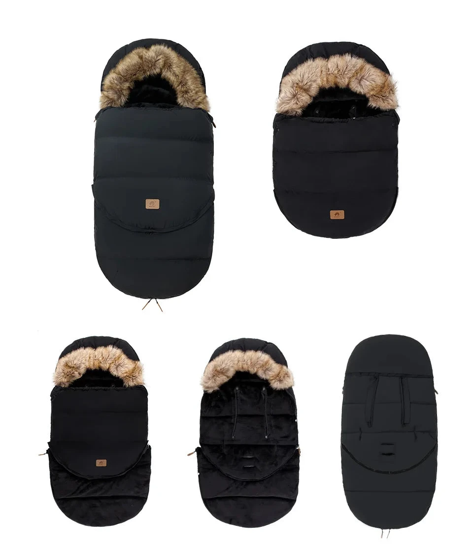 Chancelière universelle pour poussette, pour bébé de 0 à 36 mois,  cocon parfait pour affronter l'hiver