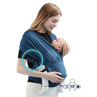 Porte-bébé ergonomique extensible type X pour nouveau-né
