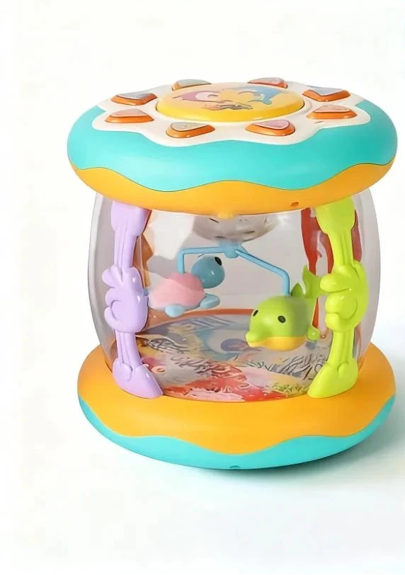 Rouleau lumineux musical interactif