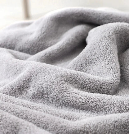Cape de bain en flanelle douce pour bébé