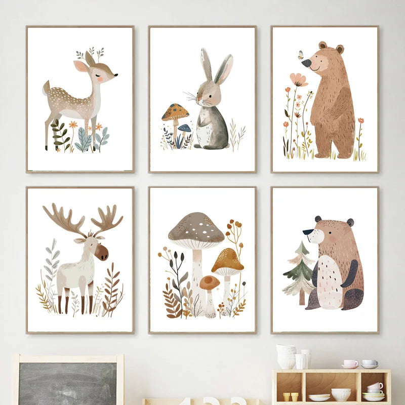 Toile d'art mural pour chambre d'enfant