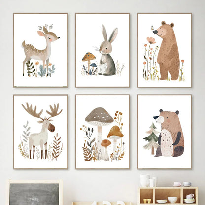 Toile d'art mural pour chambre d'enfant