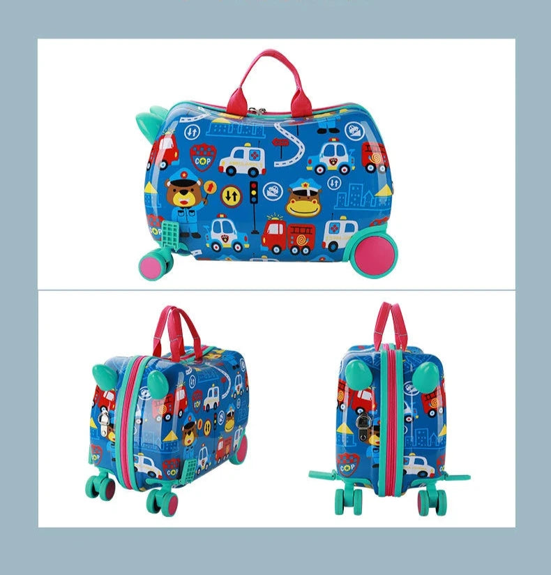 Valise ludique 4 roues pour enfants