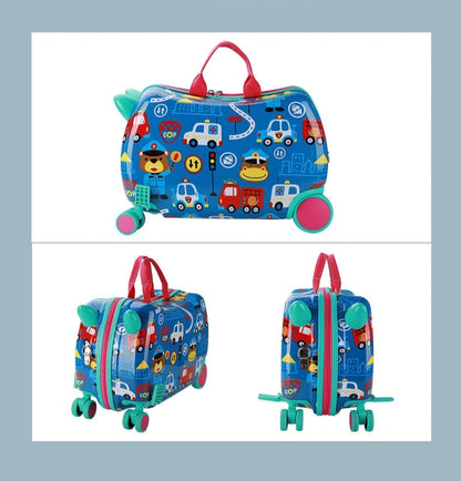 Valise ludique 4 roues pour enfants