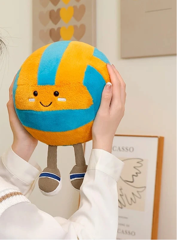 Peluche ballon de Volley-ball ou de Football américain