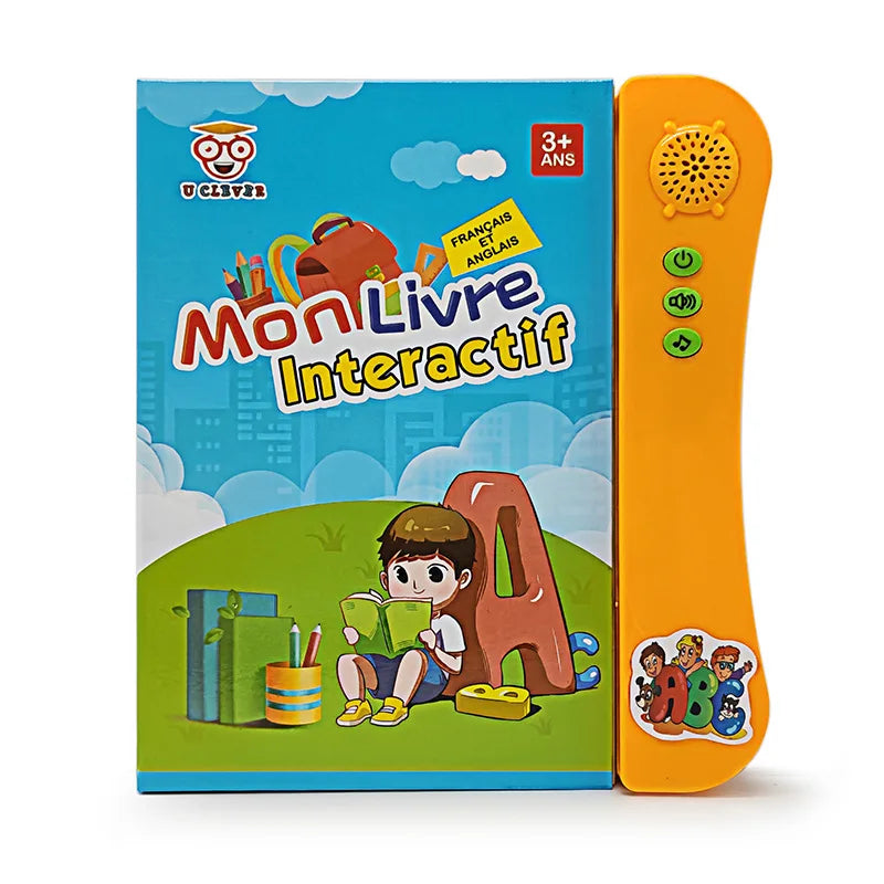 Livre interactif bilingue français et anglais