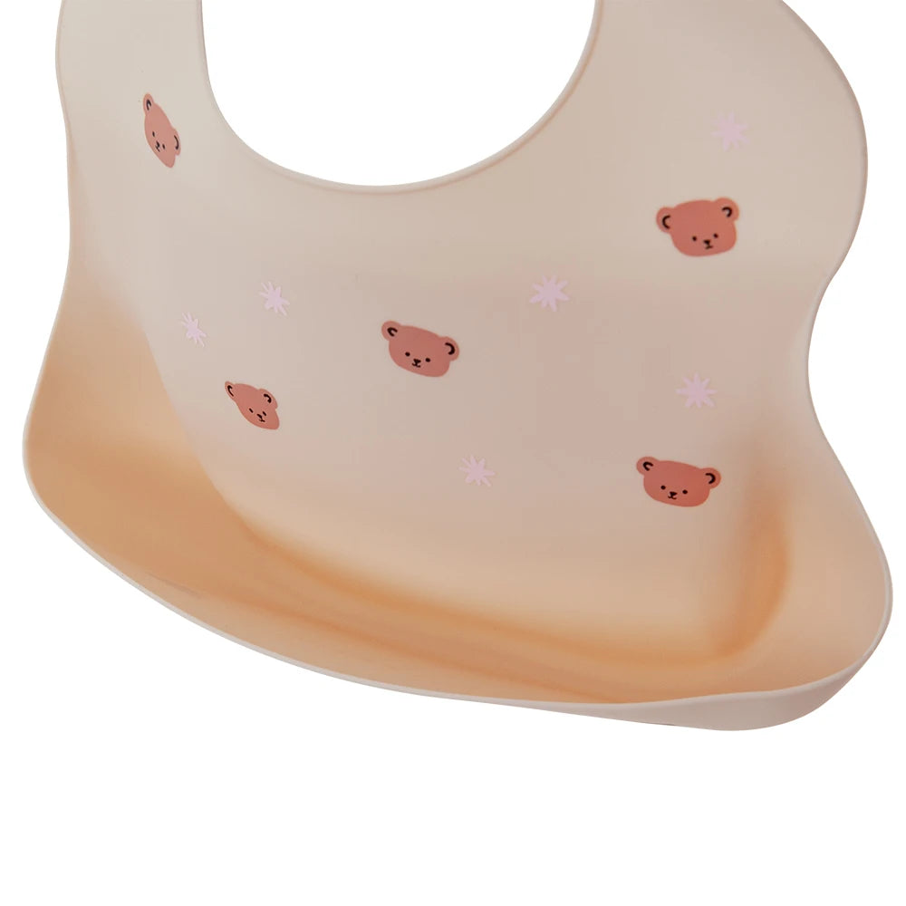 Bavoirs imperméables réglables pour enfants en Silicone souple
