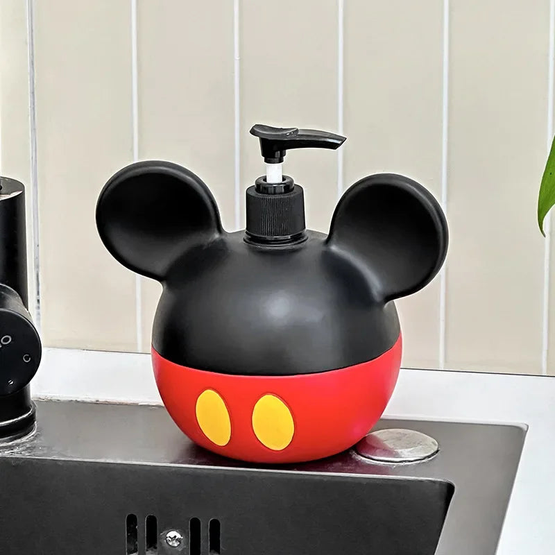 Distributeur de savon pour les mains, Mickey ou Champignon