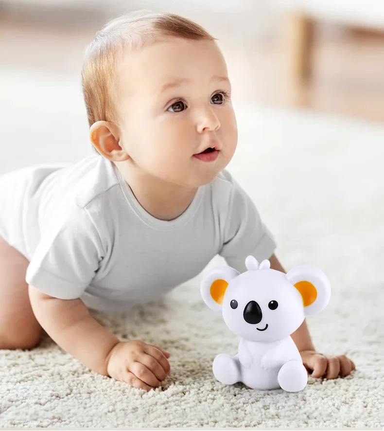 Tour à empiler Montessori Koala ou Eléphant pour bébé, développement de la motricité Fine