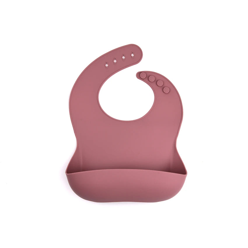 Bavoir souple en silicone