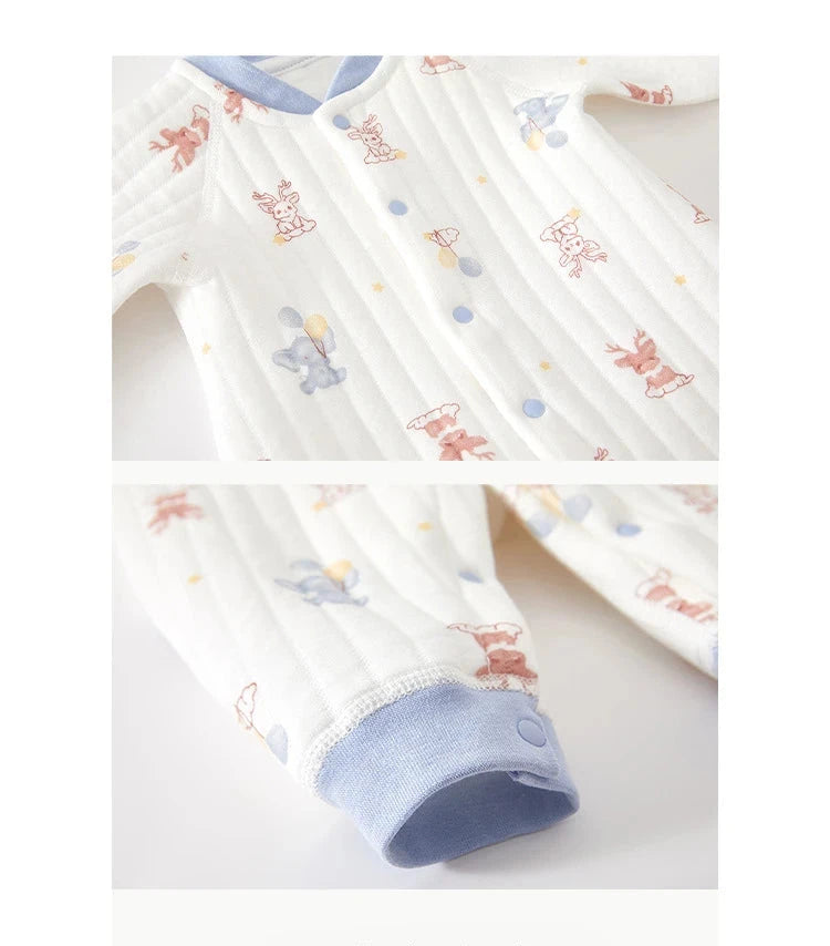 Combinaison bébé imprimé mignon