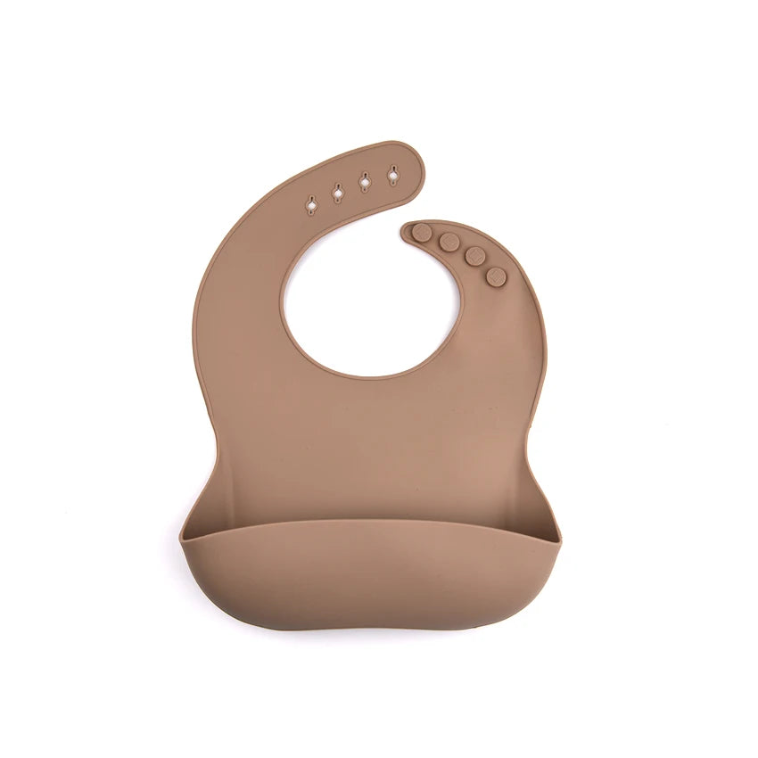 Bavoir souple en silicone