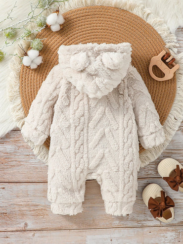 Combinaison à capuche pour bébé