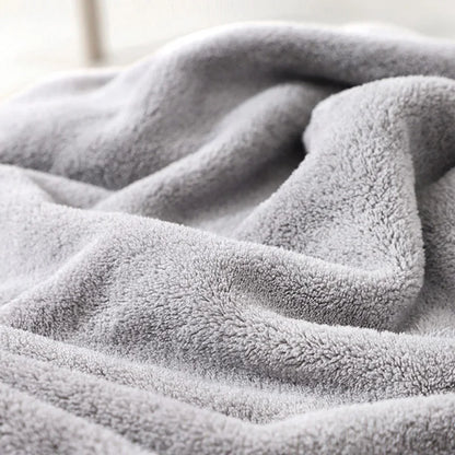 Cape de bain en flanelle douce pour bébé