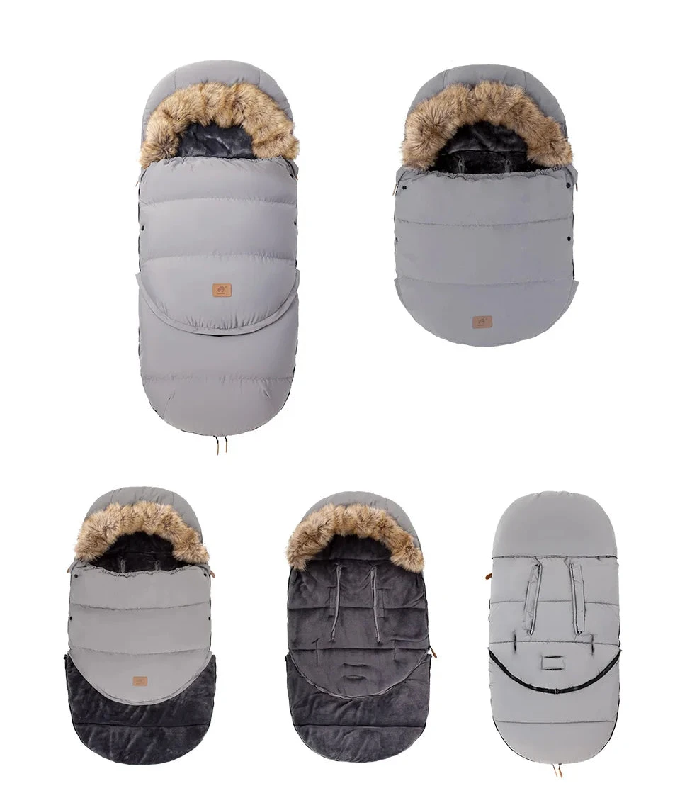 Chancelière universelle pour poussette, pour bébé de 0 à 36 mois,  cocon parfait pour affronter l'hiver