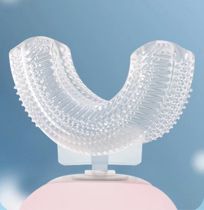 Brosse à dents électrique en forme de U pour enfants de 6 à 12 ans
