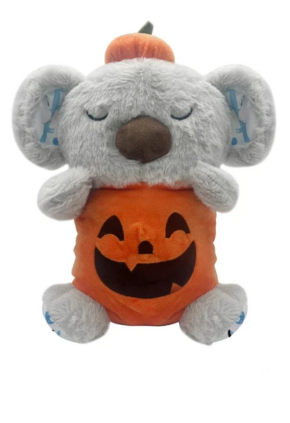 Peluche réconfortante avec respiration, sons et lumière