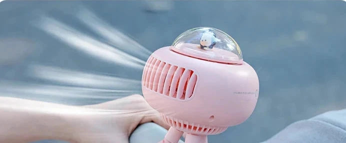 Ventilateur de poussette flexible et rotatif
