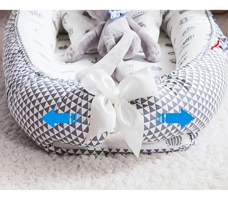 Réducteur de lit en coton respirant Petit Berceau