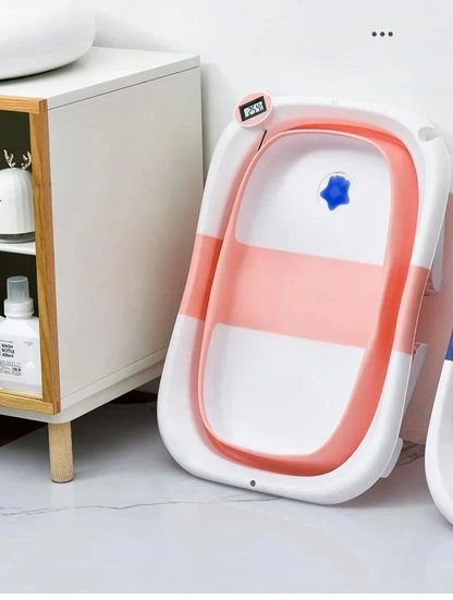 Baignoire pliable pour bébé avec affichage de température