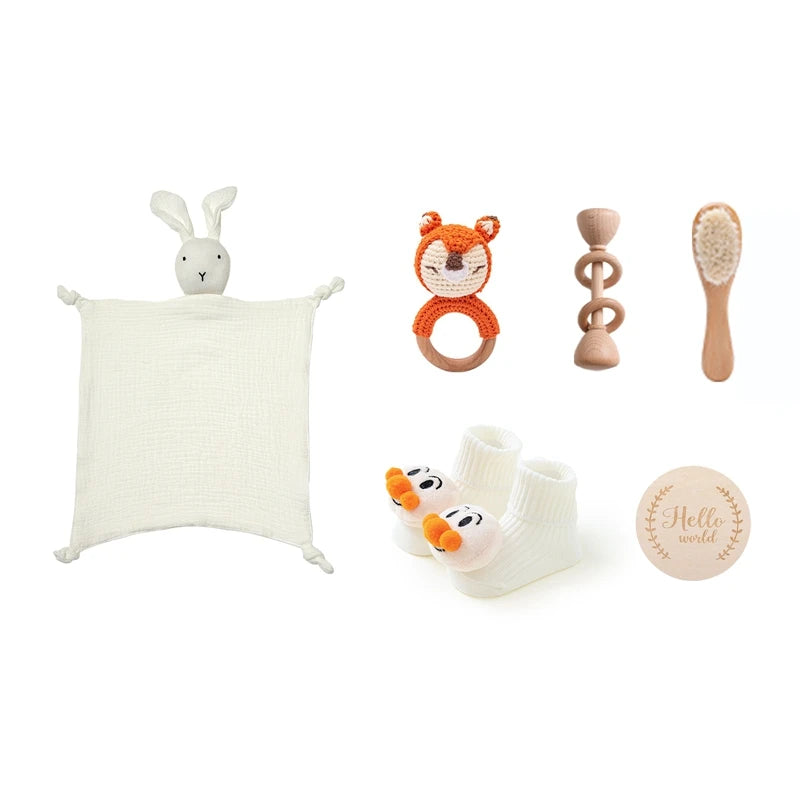 Coffret cadeau de naissance 6 pièces