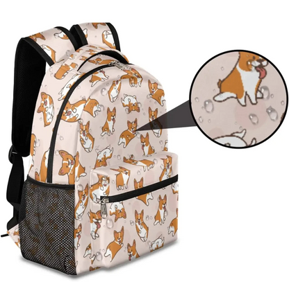 Sac à dos motif chien
