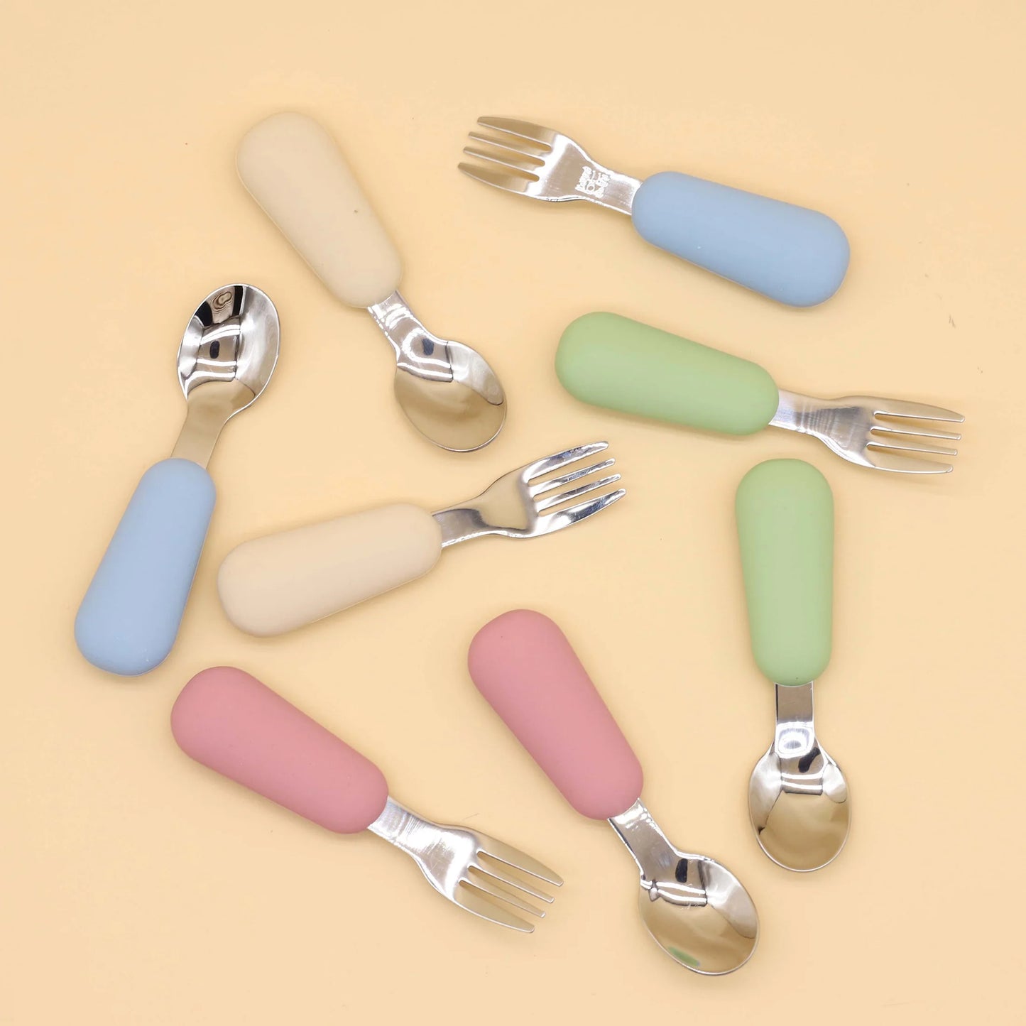 Fourchette et cuillère d'alimentation pour bébé