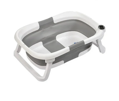 Baignoire pliable pour bébé avec affichage de température