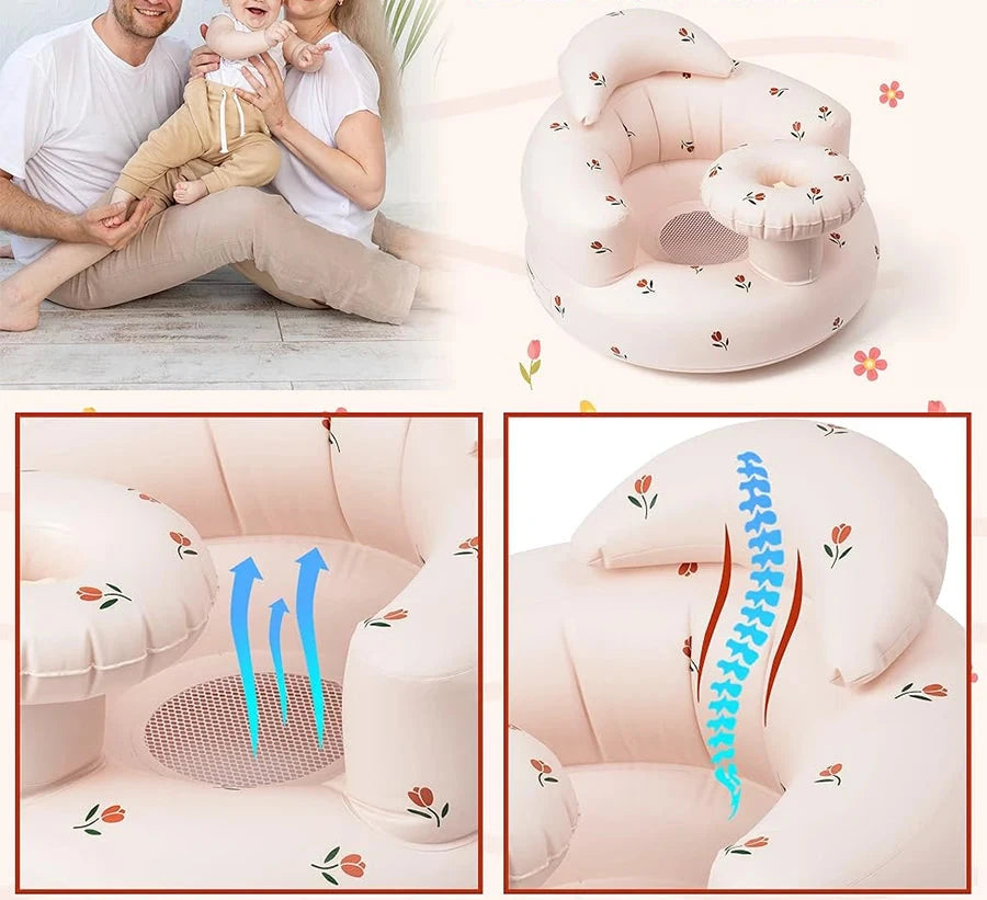 Canapé gonflable pour bébé