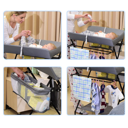 Table à langer pliable avec rangements