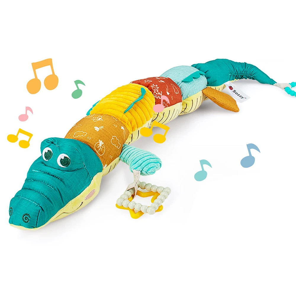 Jouets musicaux et sensoriels en peluche pour bébé