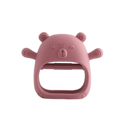 Anneau de dentition en silicone pour bébé