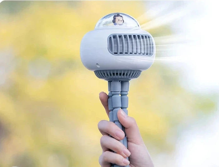 Ventilateur de poussette flexible et rotatif