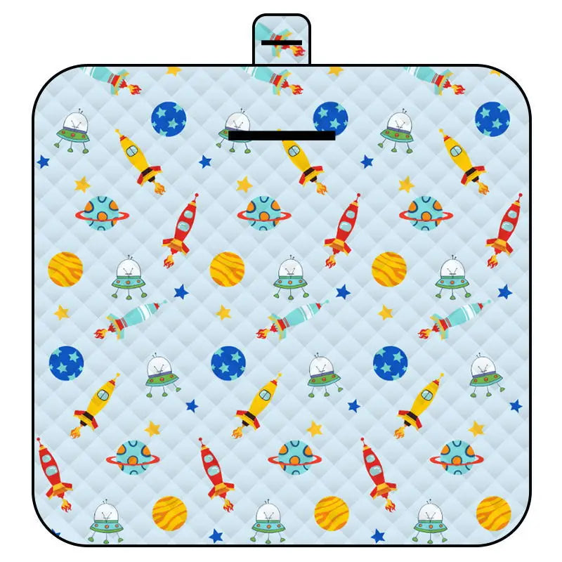 Tapis de pique-nique portable, pliable et imperméable motifs originaux