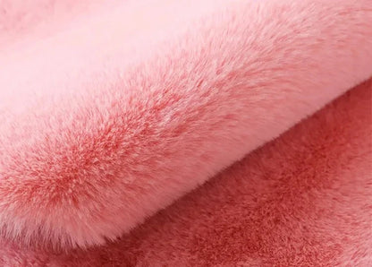 Tapis Super doux en forme d'ours et couleurs douces