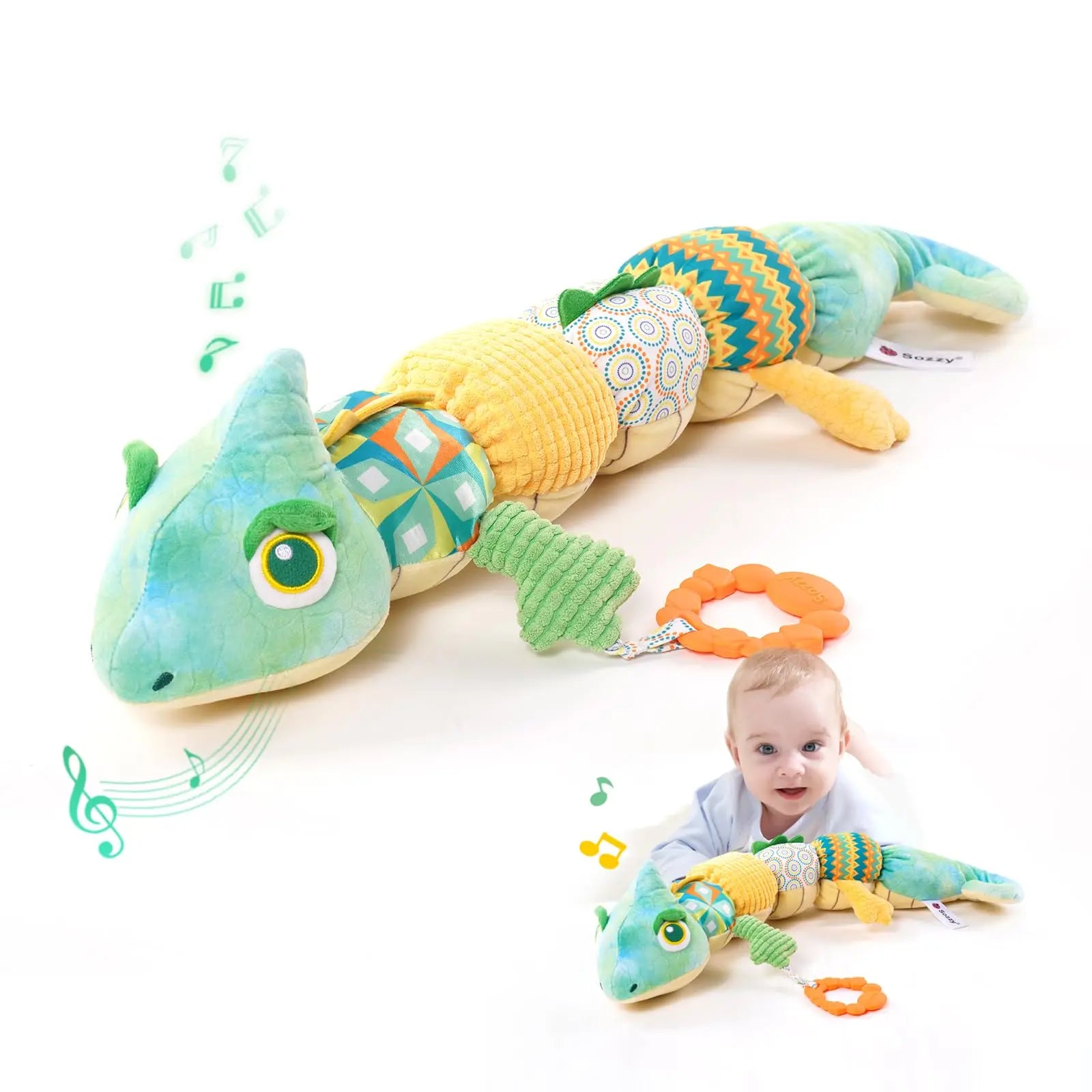 Jouets musicaux et sensoriels en peluche pour bébé
