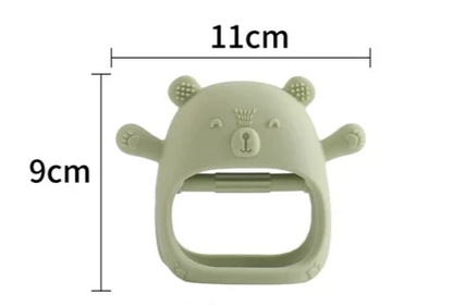 Anneau de dentition en silicone pour bébé