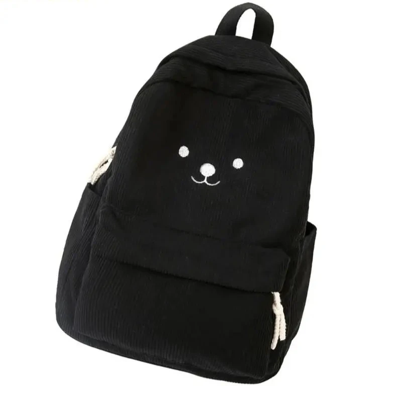  sac à dos en velours côtelé