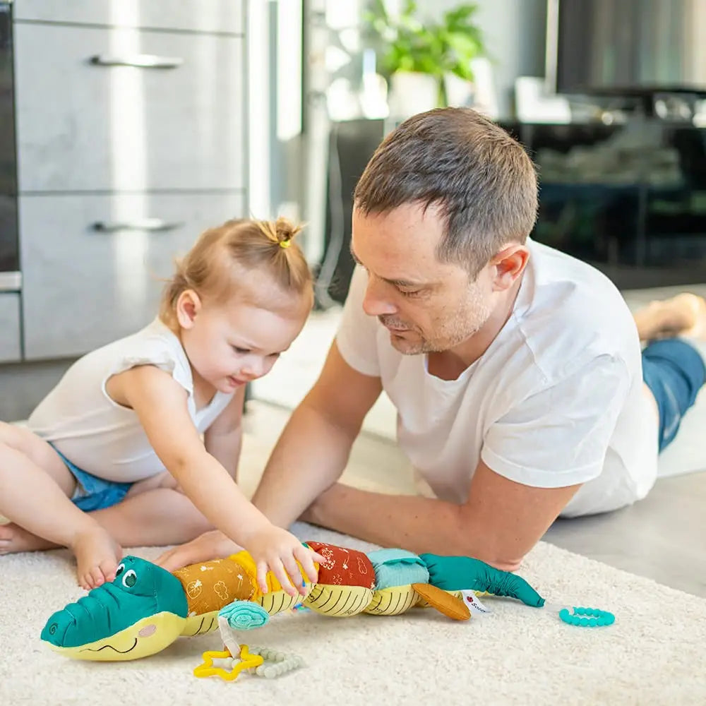 Jouets musicaux et sensoriels en peluche pour bébé