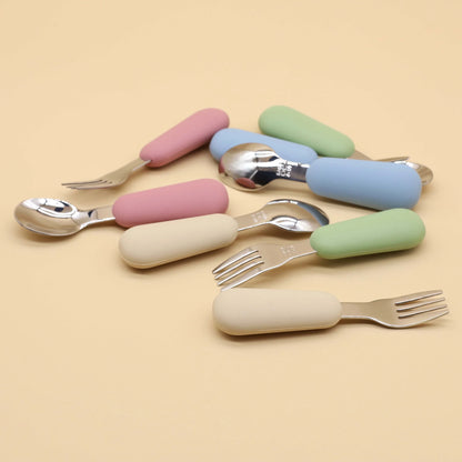 Fourchette et cuillère d'alimentation pour bébé