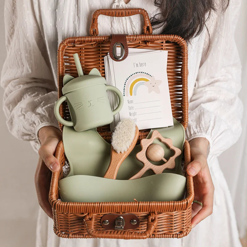 Coffret de naissance mallette