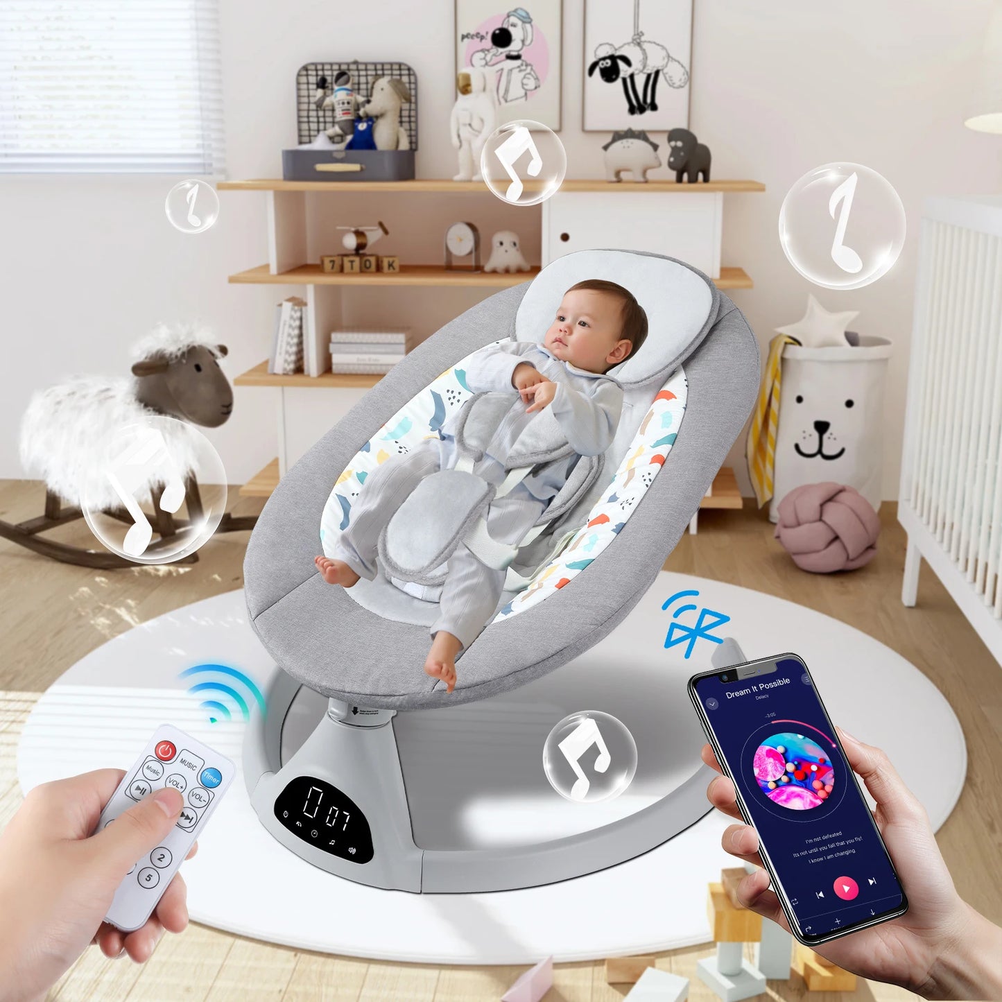 Transat électrique pour bébé