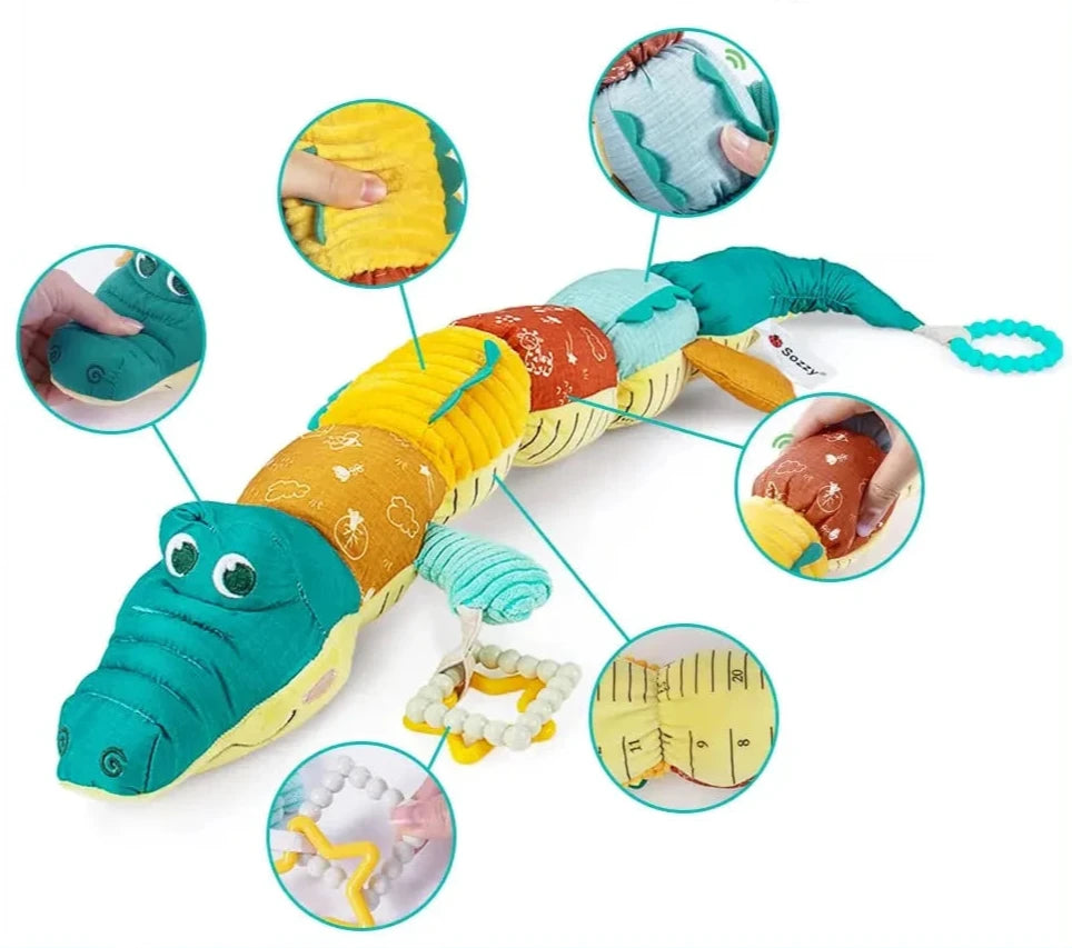 Jouets musicaux et sensoriels en peluche pour bébé