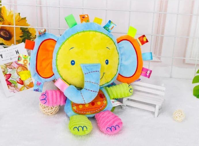 Peluche sensorielle pour bébé