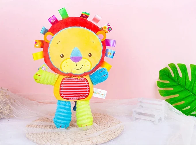 Peluche sensorielle pour bébé