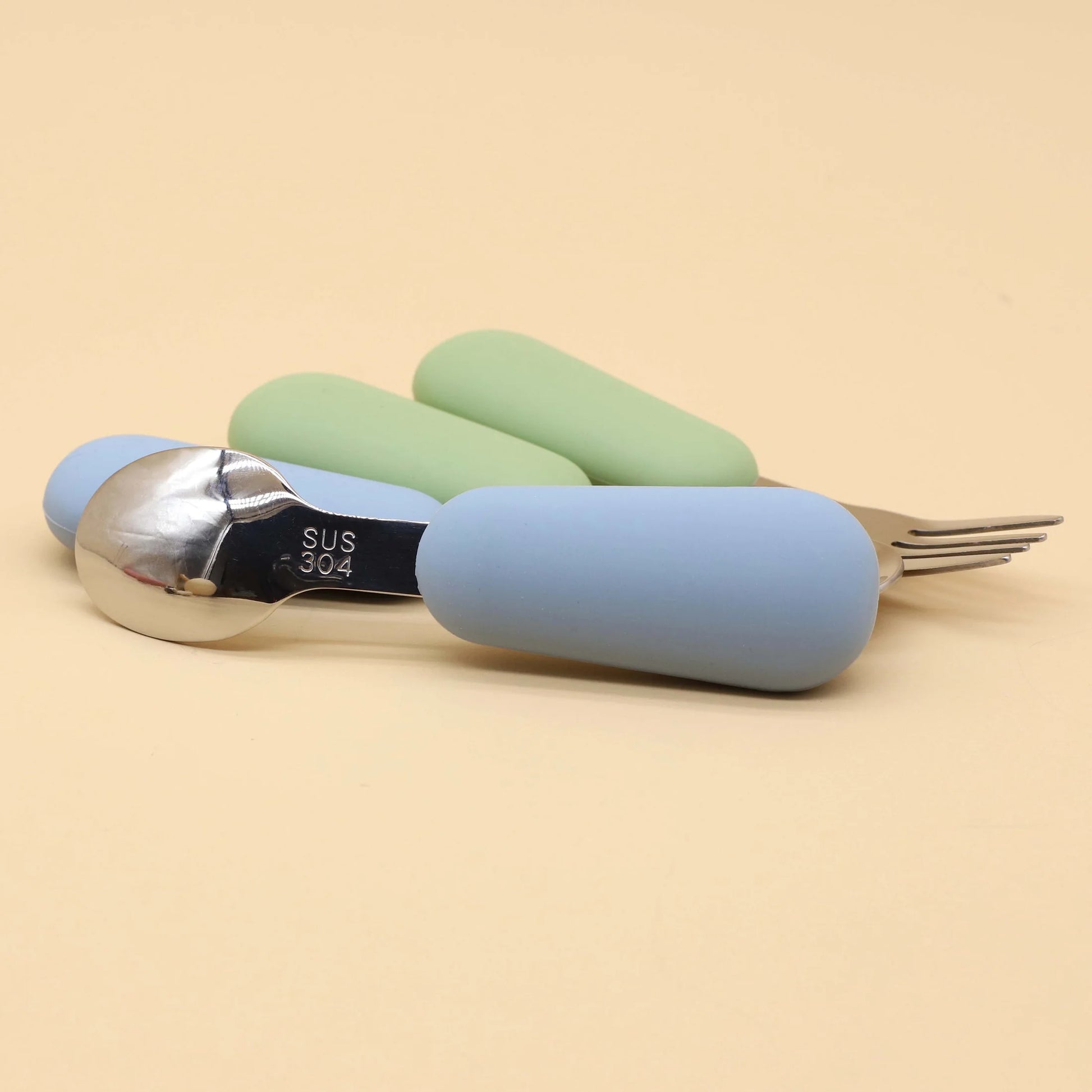 Fourchette et cuillère d'alimentation pour bébé
