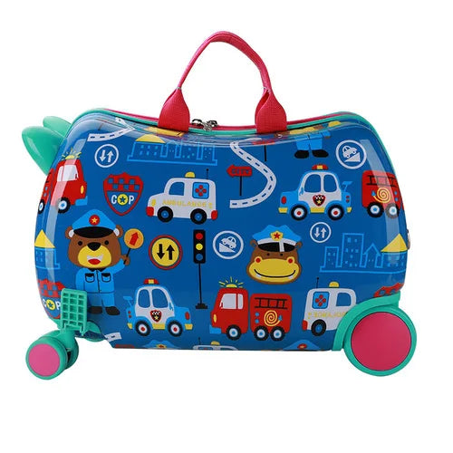 Valise ludique 4 roues pour enfants